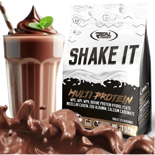 PROTEIN mixture WPI/WPC protein supplement Real Pharm SHAKE IT 700g CZEKO