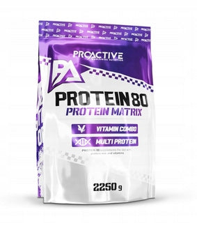 PROTEIN protein supplement mix protein ProActive Protein 80 2250g COCONUT Expiration date at least six months from the date of purchase