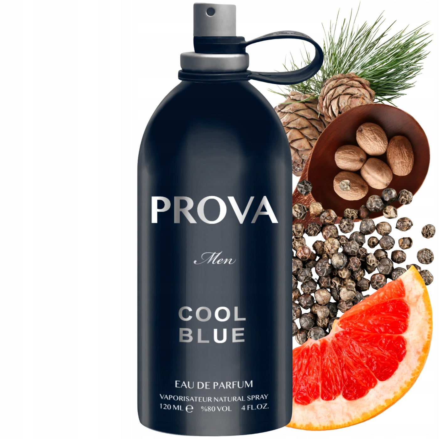 PROVA MEN COOL BLUE Men's Perfume EDP 120ml Packaging status original