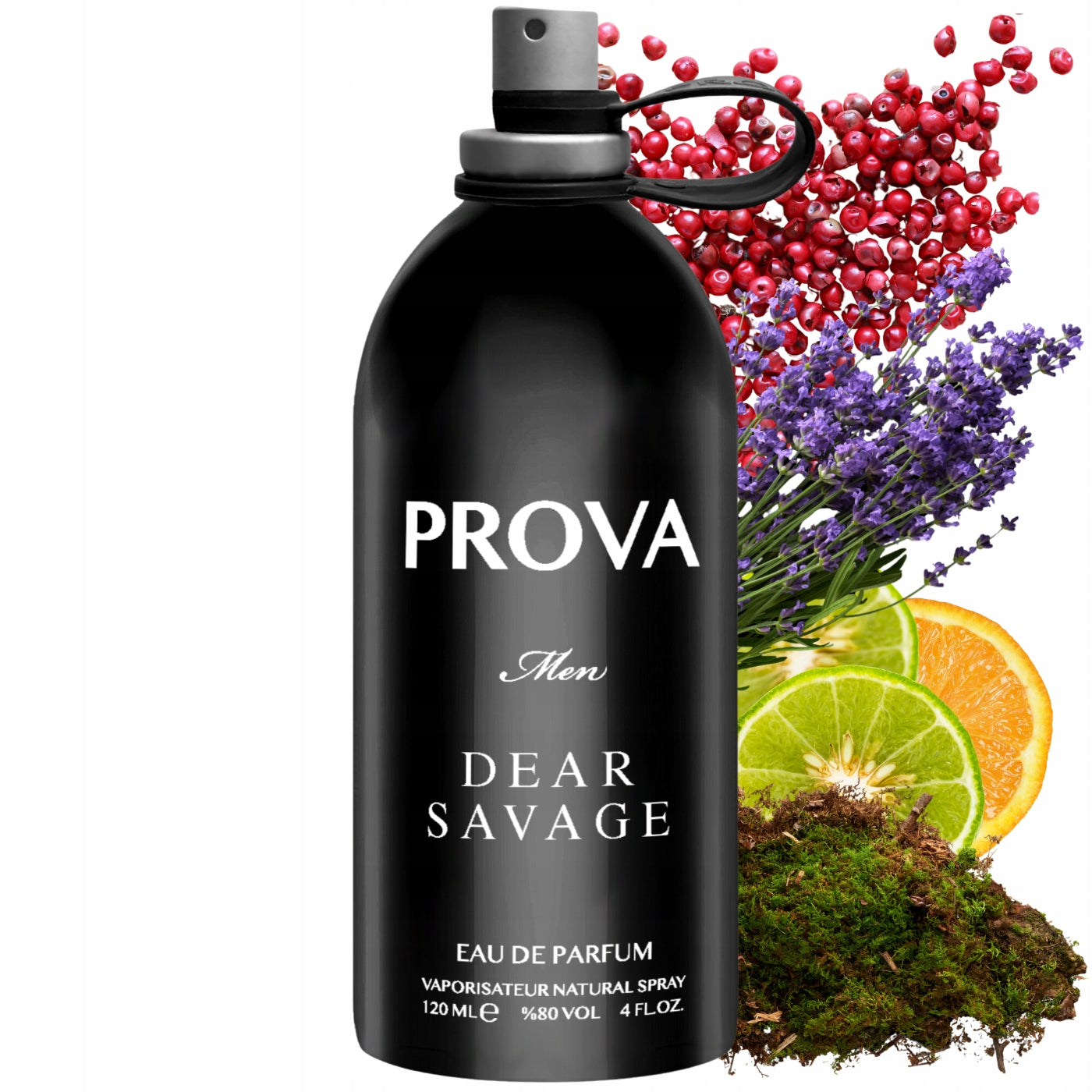 PROVA MEN DEAR Men's Perfume Permanent Oriental EDP 120ml Packaging status original
