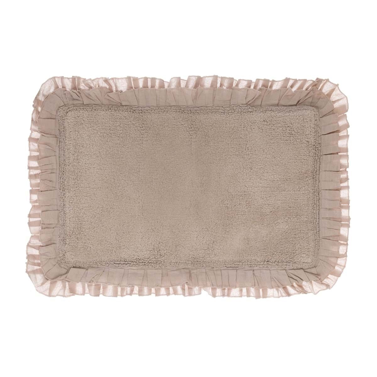 PROVENCE BATHROOM RUG BAGNO CHIARO BEIGE Blanc MariClo'