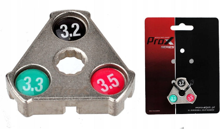 PROX WHEEL SPOKE NIPPLE CENTERING WRENCH 3 size