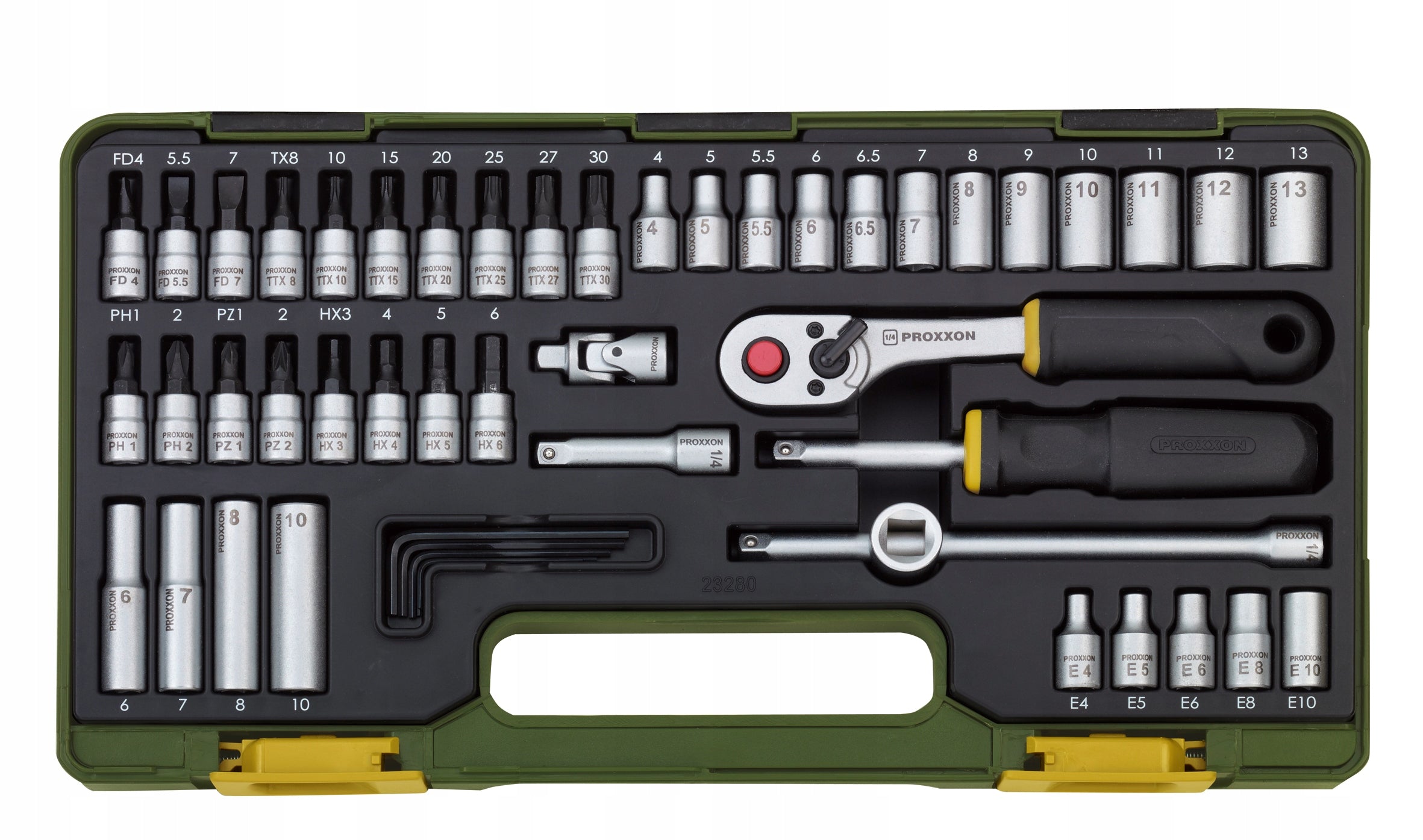 PROXXON PRECISION MECHANICS SET 1/4 PR23280