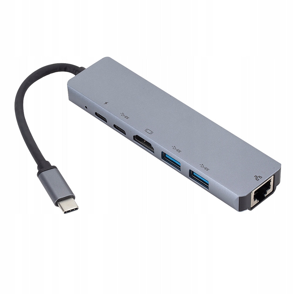PRZEŁĄCZNIK RJ45 TYPE C Z PORTEM USB 3.1 I SZYBKIM ETHERNET Manufacturer code NA