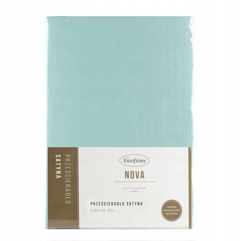Bettlaken Nova 220x210 cm, Mintfarbe 