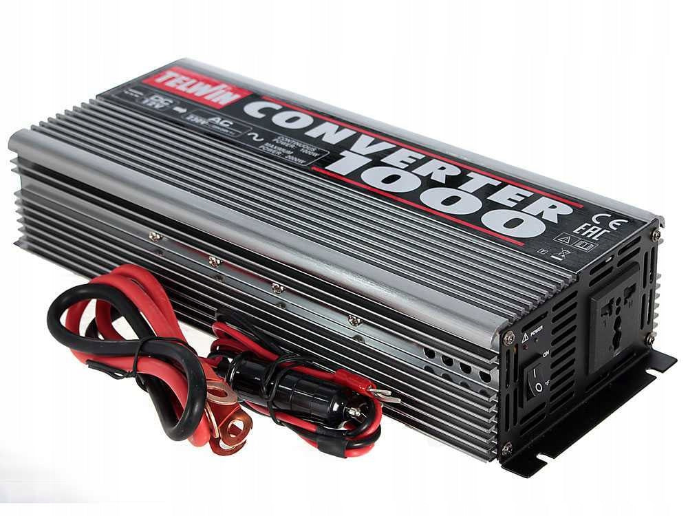 Stromwandler 1000 12V DC -&gt; 230V AC, Telwin 