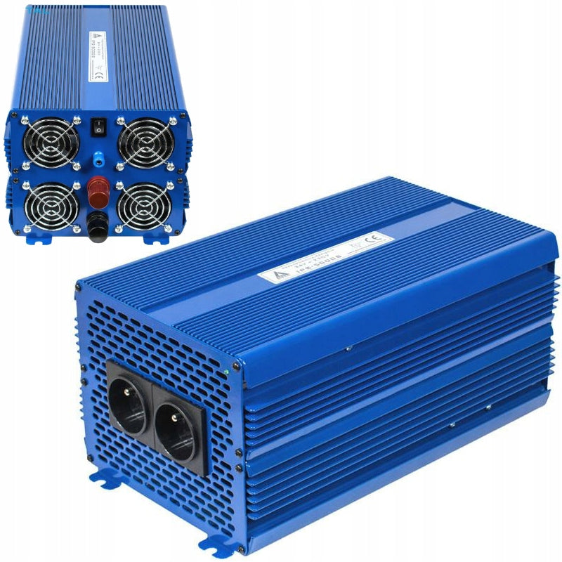 Spannungswandler AZO Digital 24 VDC / 230 VAC ECO MODE SINUS IPS-5000S 5000W Spannungswandler 