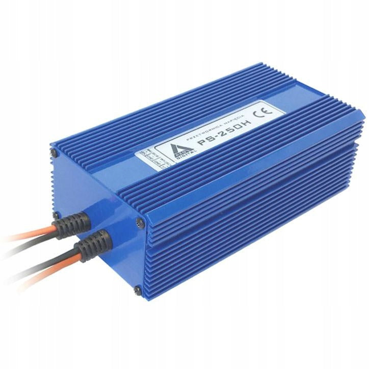 Spannungswandler AZO Digital 40÷130 VDC / 13,8 VDC PS-250H-12 250W galvanische Trennung, IP67 