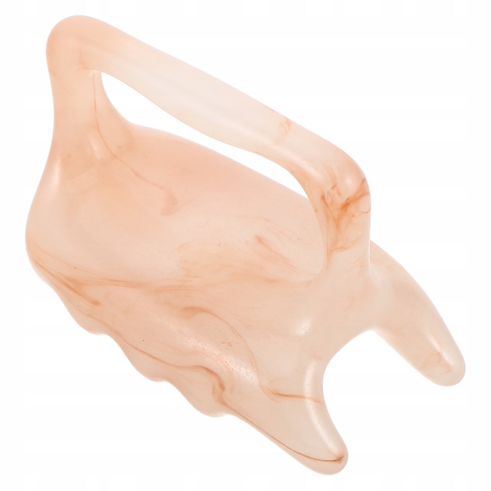 PRZYRZĄD DO MASAŻU RÓŻOWY GUA SHA DO STYMULACJI PUNKTÓW NA CIELE