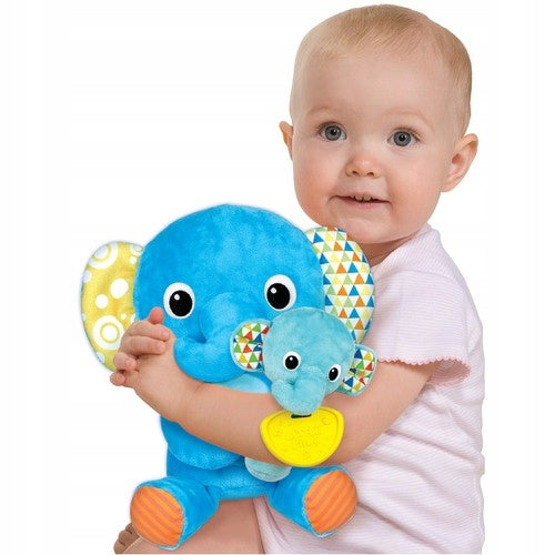 Set Plüschelefanten Smily Play 1/6 Baby und Mama 