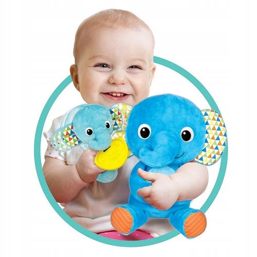 Set Plüschelefanten Smily Play 1/6 Baby und Mama 