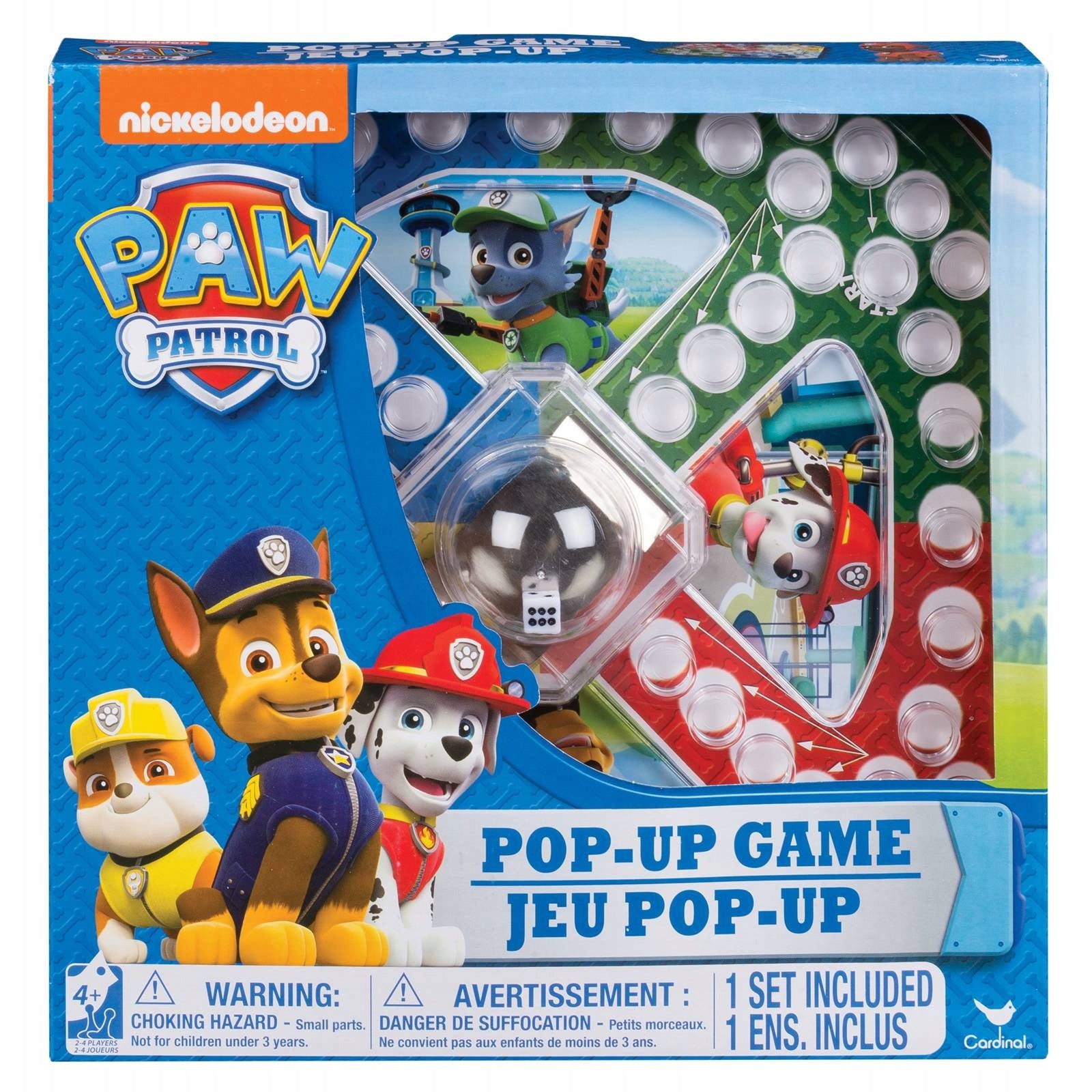 Brettspiel Spin Master Paw Patrol Pop-Up-Spiel 