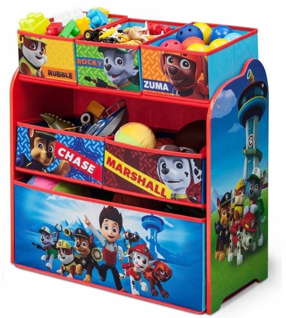 PSI PATROL ORGANIZER CONTAINERS BOOKCASE TOYS Brand Delta Children