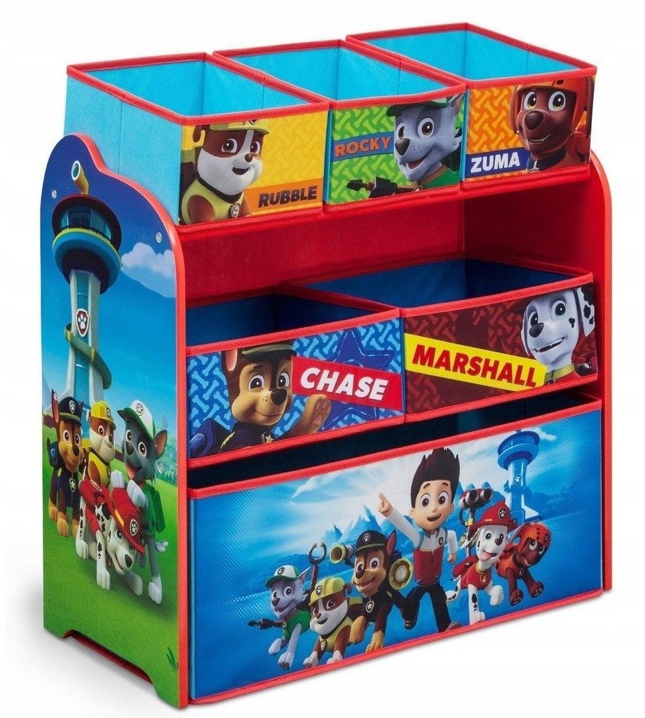 PSI PATROL ORGANIZER CONTAINERS BOOKCASE TOYS Color multicolor