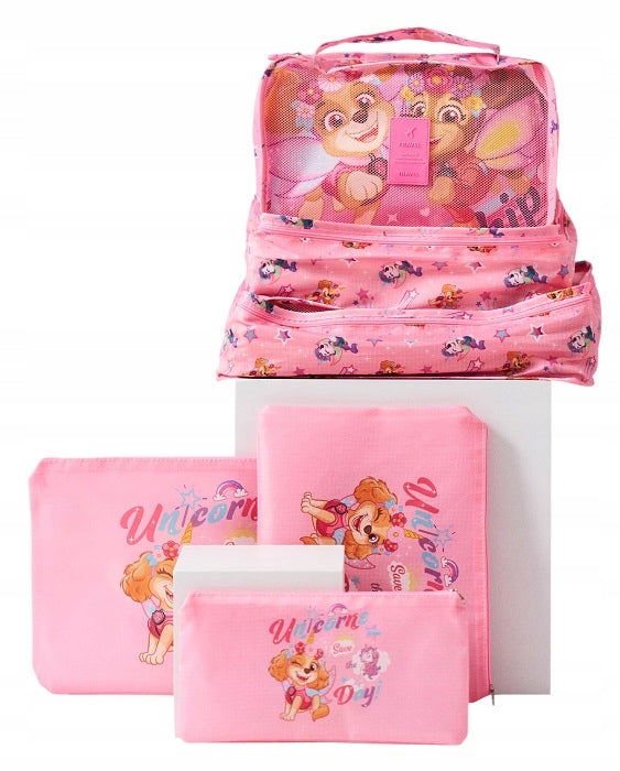 PSI PATROL. TRAVEL ORGANIZERS FOR SUITCASE. SET OF 6