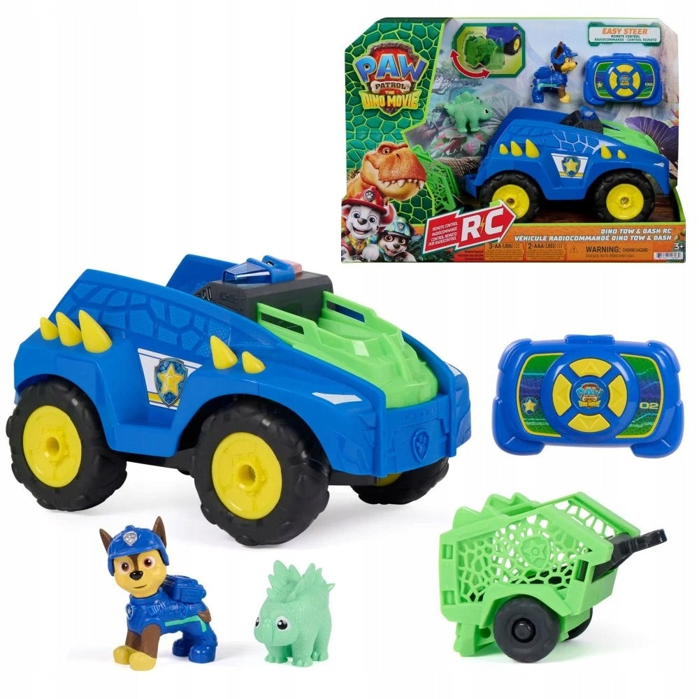 PSI PATROL and Dinosaurs Remote Controlled Chase Vehicle Auto RC Figurines