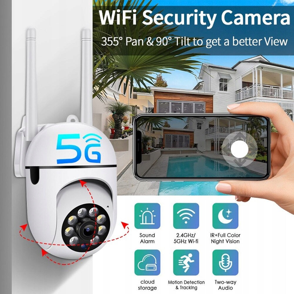 PTZ Security Camera 1080P HD WiFi Security Camera Inside Manufacturer code 2214240034712