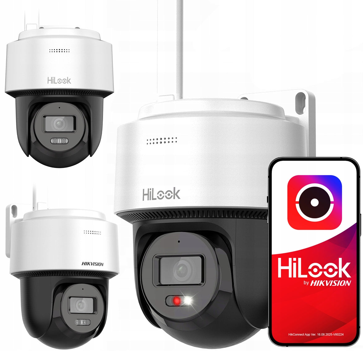 PTZ WiFi Camera HiLook by Hikvision 4Mpx EasyLink for NVS DVR