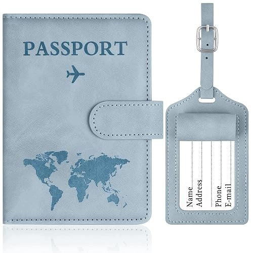 PU LEATHER PASSPORT CASE RFID LOCKING TRAVEL ORGANIZER FOR WOMEN Brand no brand