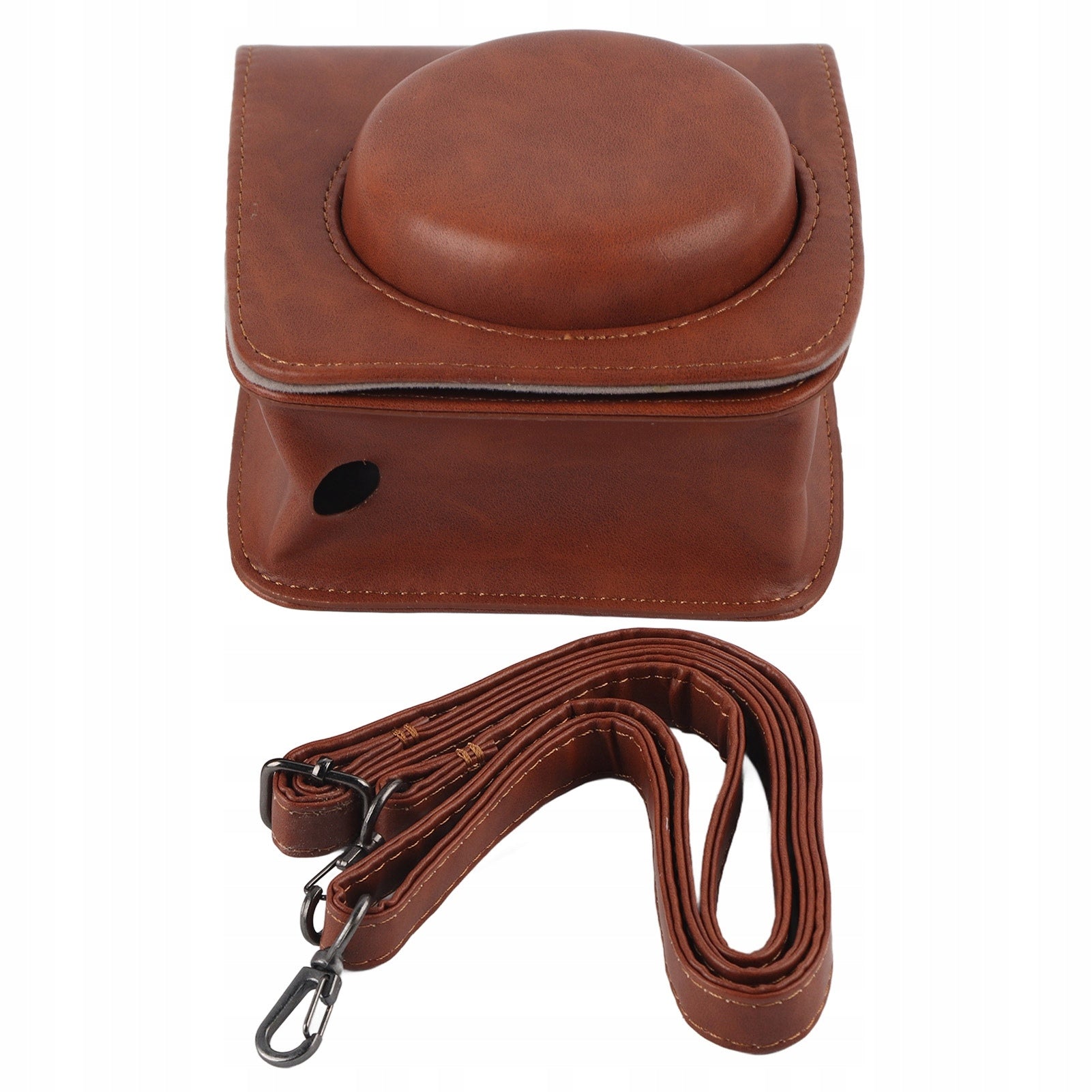 PU LEATHER PROTECTIVE BAG FOR FUJIFILM INSTAX MINI 90 WITH STRAP ON BM