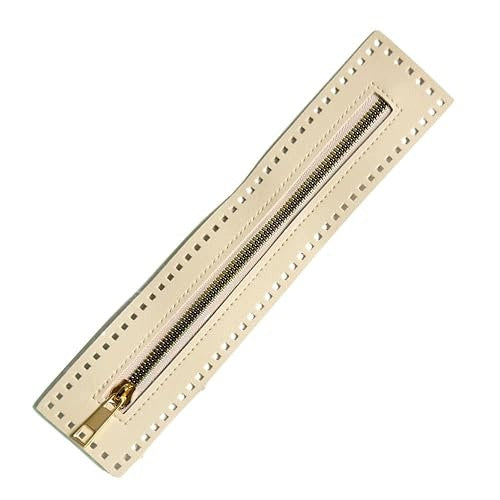 PU LEATHER ZIPPERS FOR SEWING BAGS 27 CM 2 PCS GIFT Brand no brand