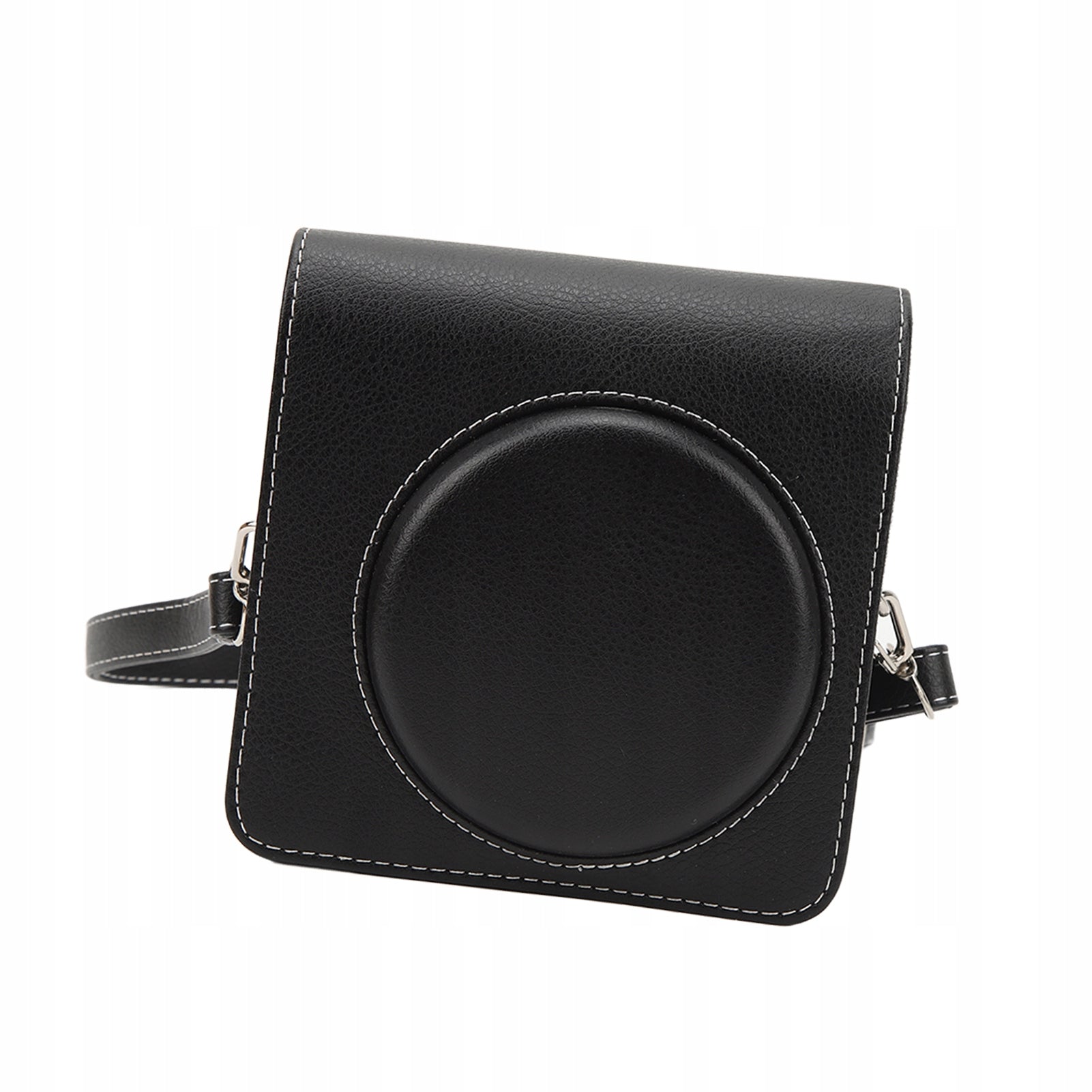PU Leather Camera Protective Bag Vintage Multi Compartment 4R Model 7504YTPN