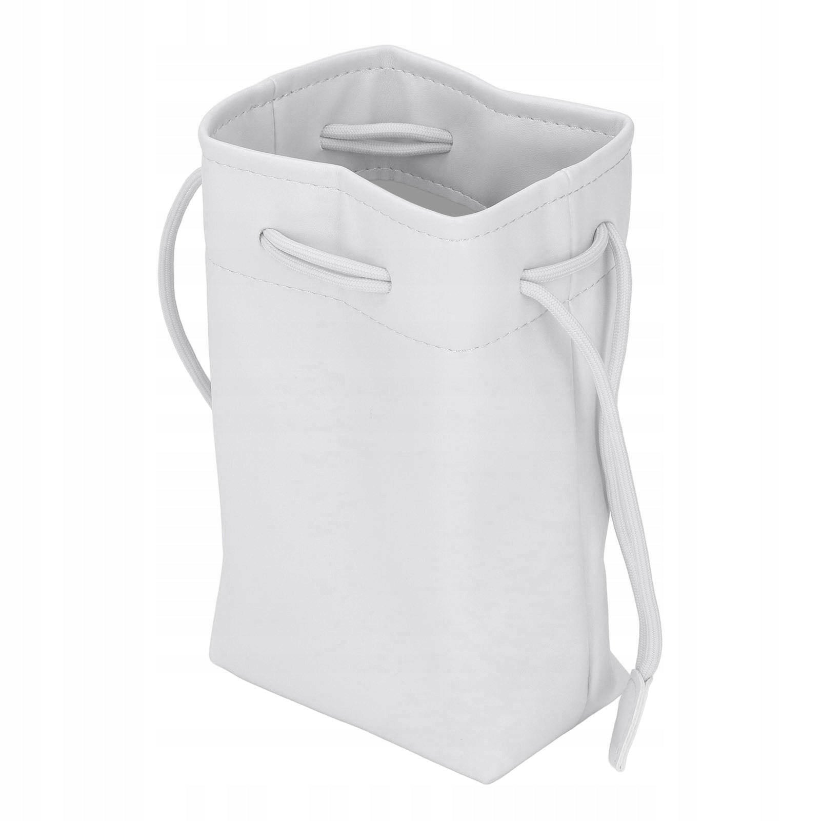 PU Leather Drawstring Bag, Portable, Waterproof, Universal, QU
