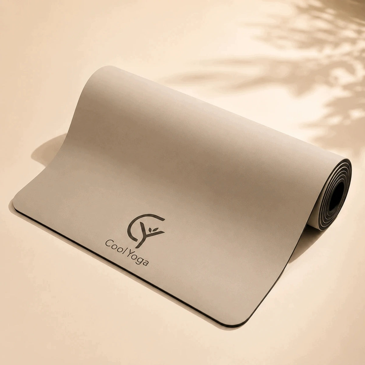 PU Yoga Mat 4 mm Milk Tea