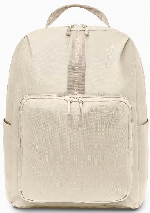 PU90 PUCCINI city backpack brown 24l. Terra 40x30x20cm cabin Brand PUCCINI