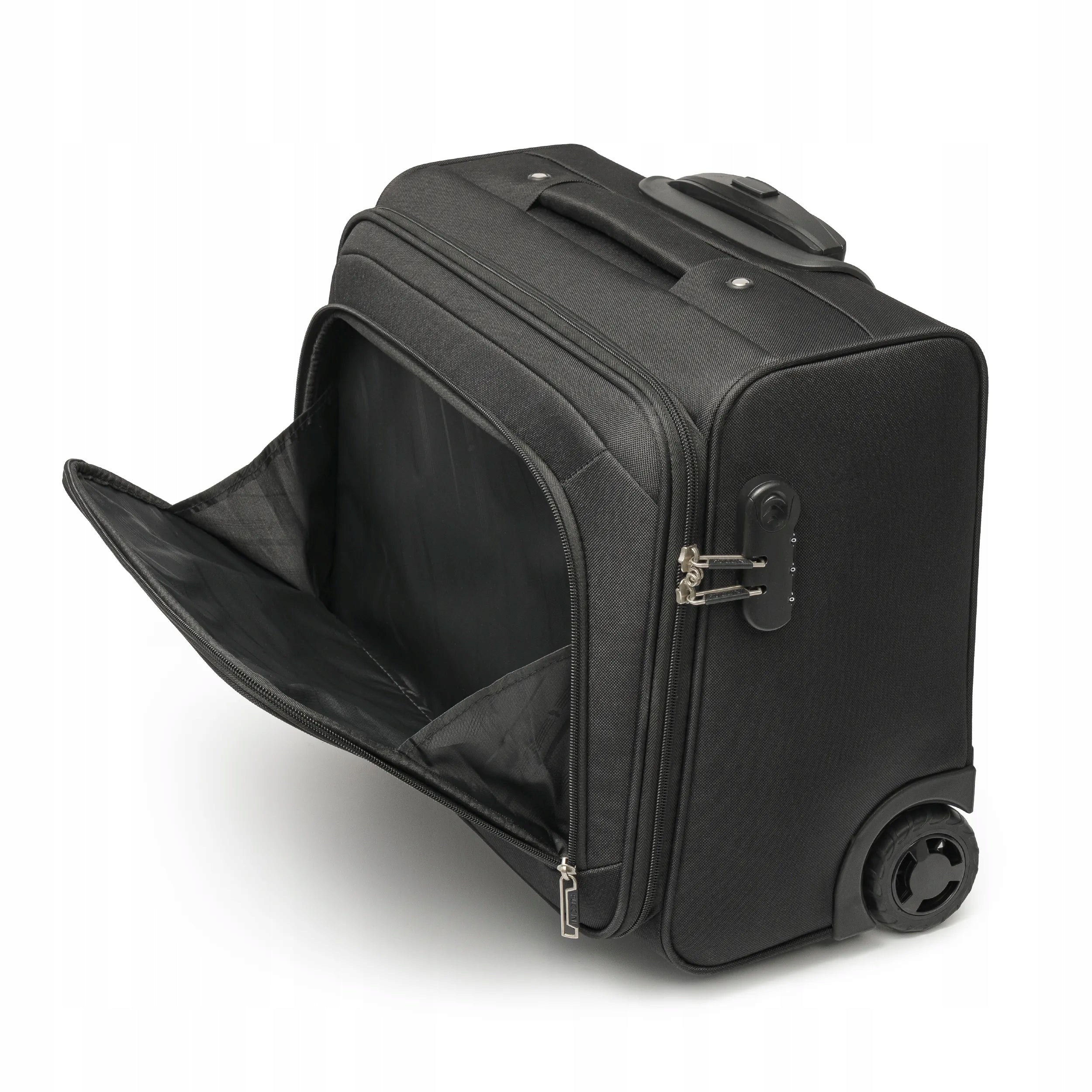 PUCCINI Cabin Suitcase Travel Bag Soft Pilot Black EM50252C-1 Depth (shorter edge) 20 cm