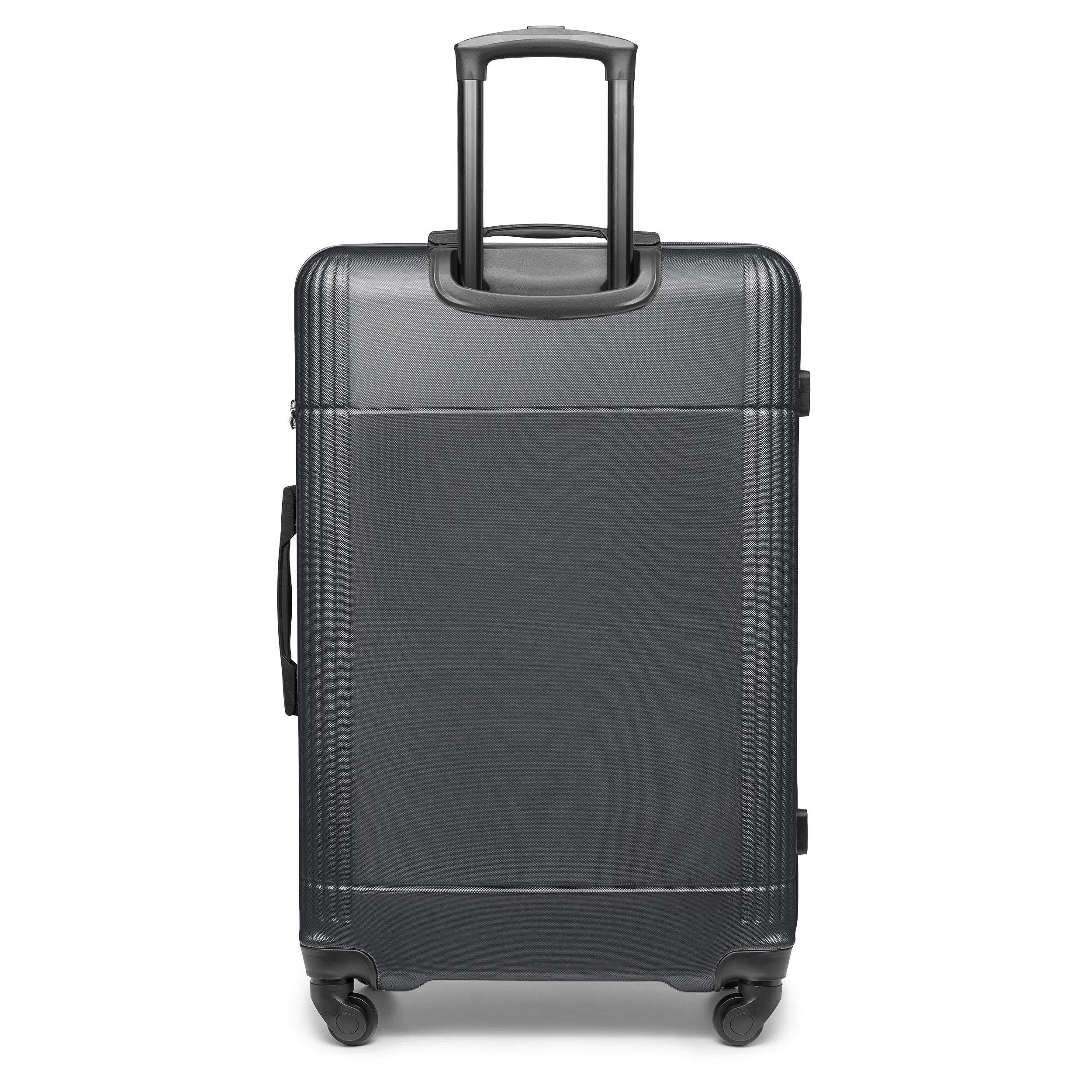 PUCCINI Large Travel Suitcase On Wheels Hard ABS Black ABS029A-1 Brand PUCCINI