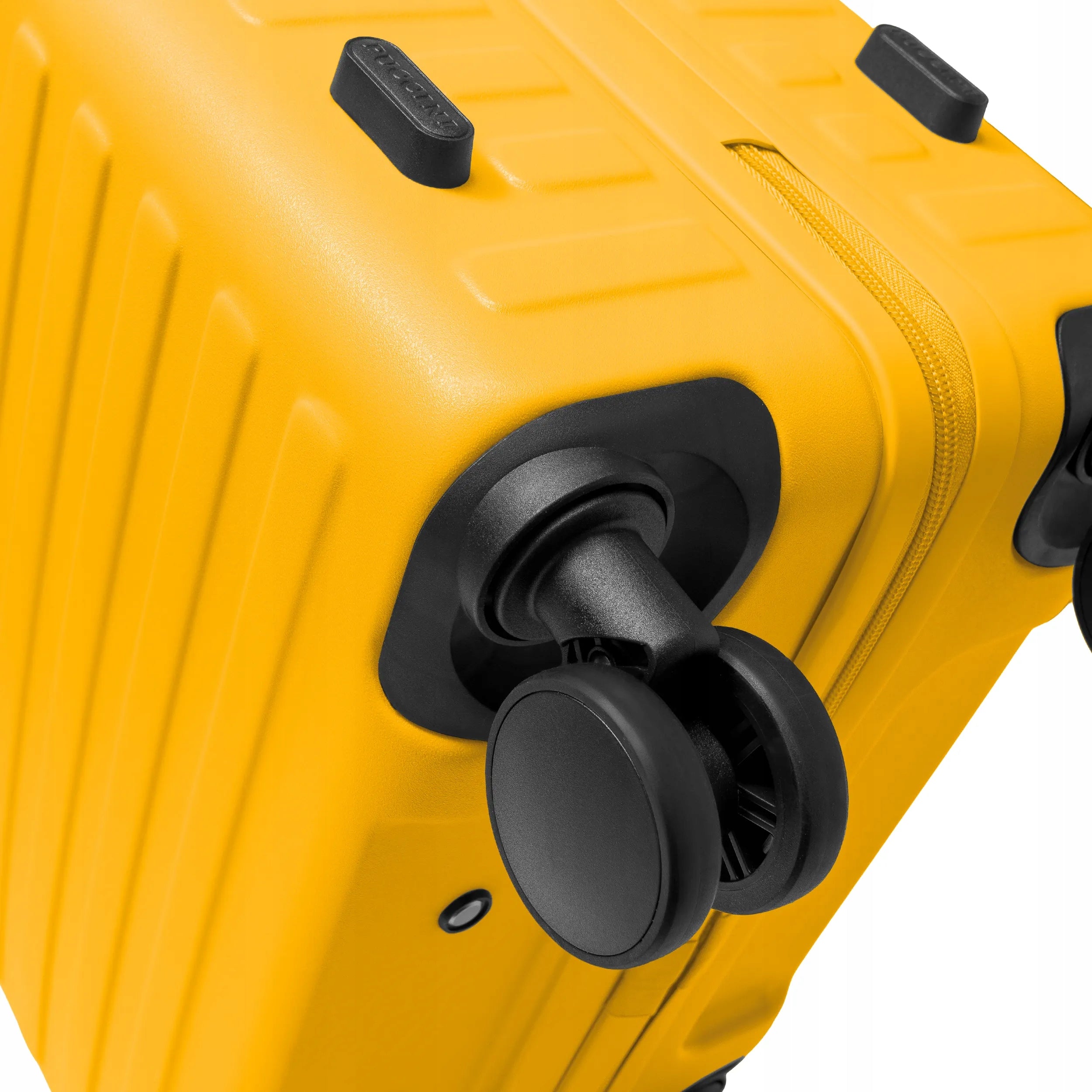 PUCCINI Medium Travel Suitcase On Wheels Polycarbonate Yellow PC035B-6D Width (longer edge) 43 cm