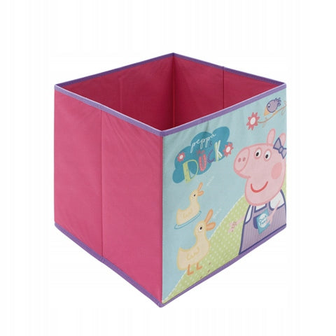 Nickelodeon Peppa Pig Spielzeugkiste, 31x31x31 cm 