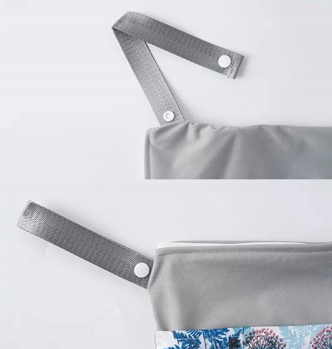PUL Reusable Diaper Bag 2 Pockets 30x40 Packaging status original