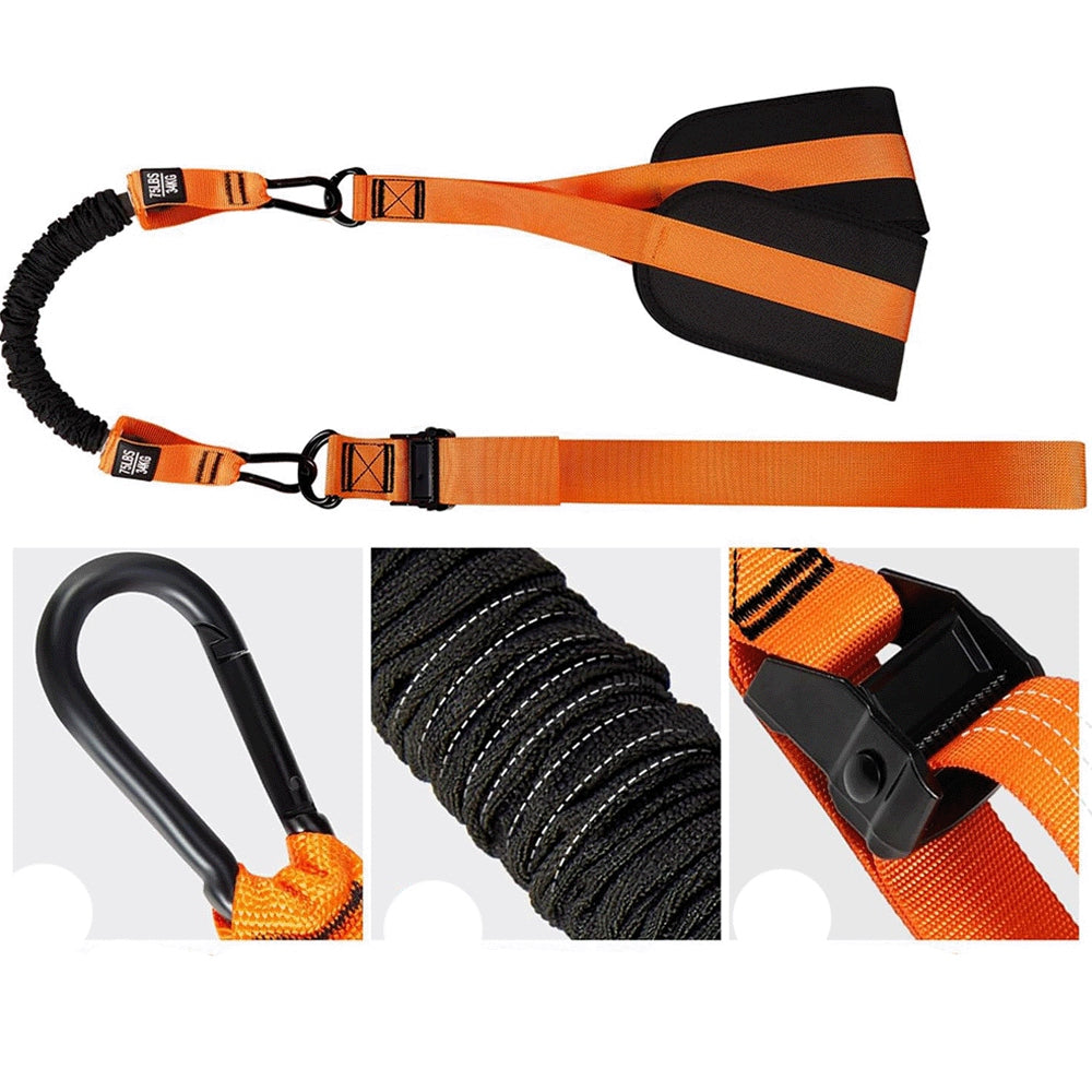 PULL-UP ASSIST BELTS ADJUSTABLE 75-300LBS WITH HANDLES AND Brand Bedee