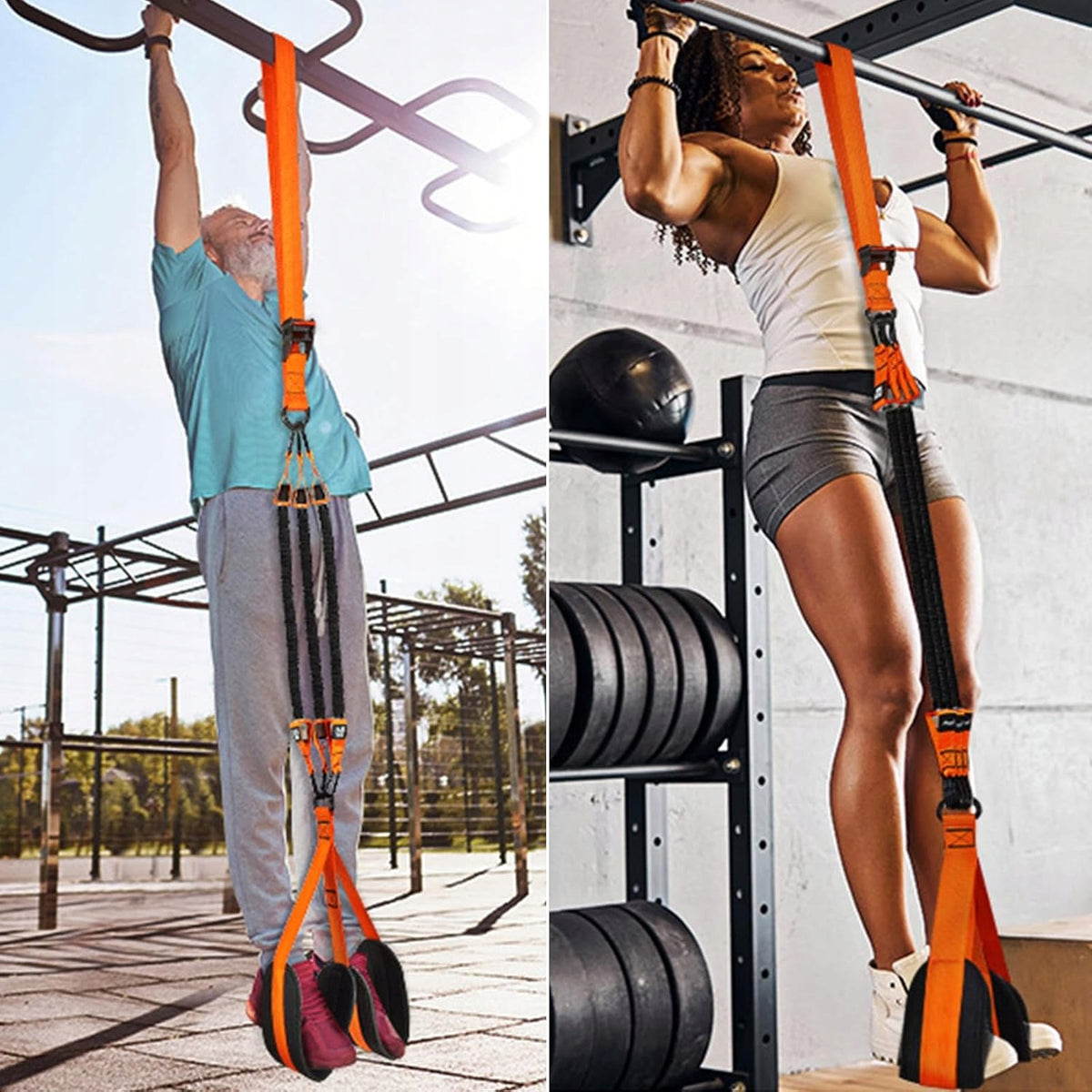 PULL-UP RUBBERS ON PULL UP ASSISTANT RESISTANCE BANDS Brand Bedee