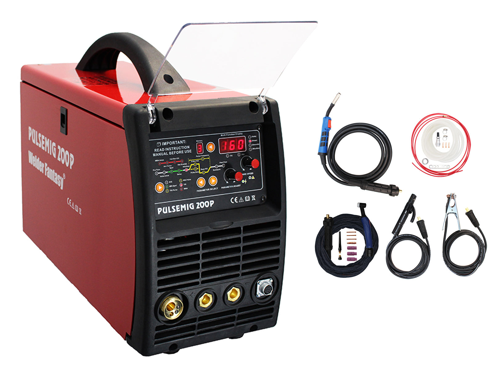 PULSEMIG 200 MIG/TIG/MMA semi-automatic inverter