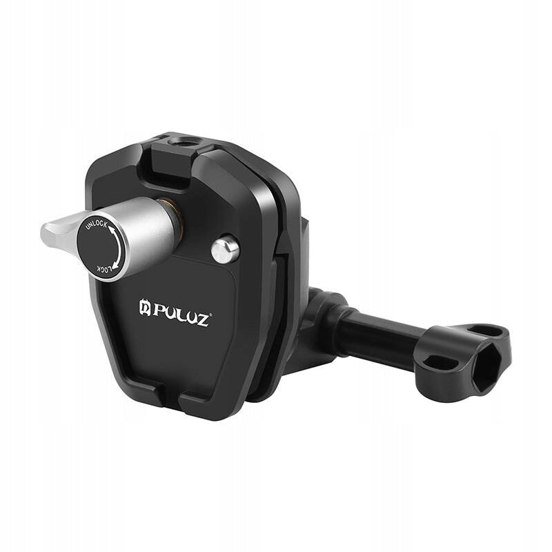 PULUZ Motorcycle Window Mount for Sports Cameras (Black) Packaging status original