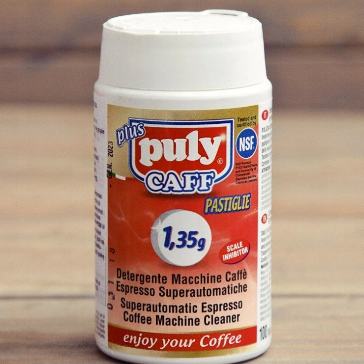 PULY CAFF cleaning tablets 1,35g for automatic coffee machines Packaging status original