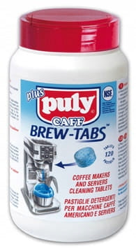PULY CAFF tablets for overflow coffee machines