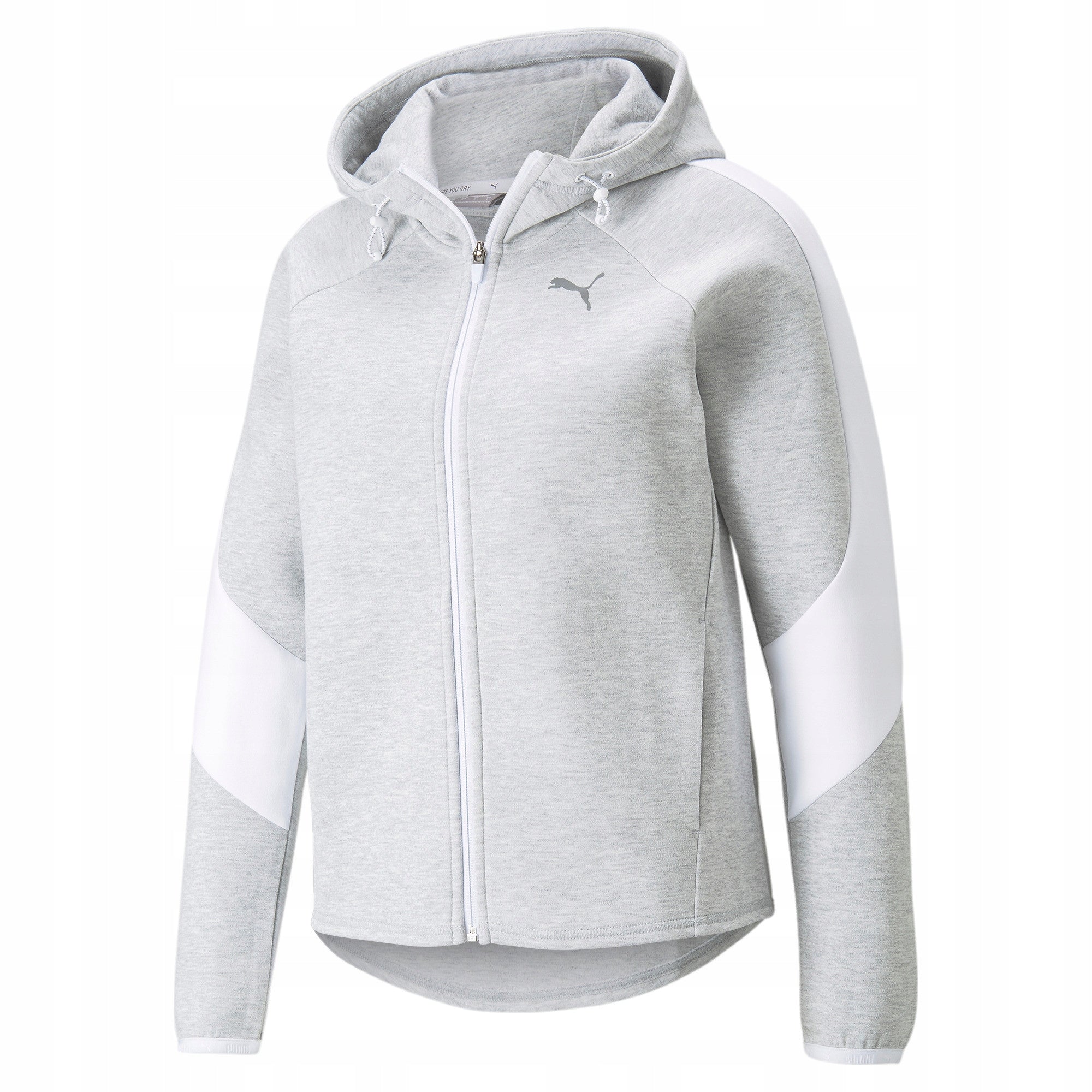 Džemperis moterims Puma Evostripe Full-Zip 847073*04, pilkas