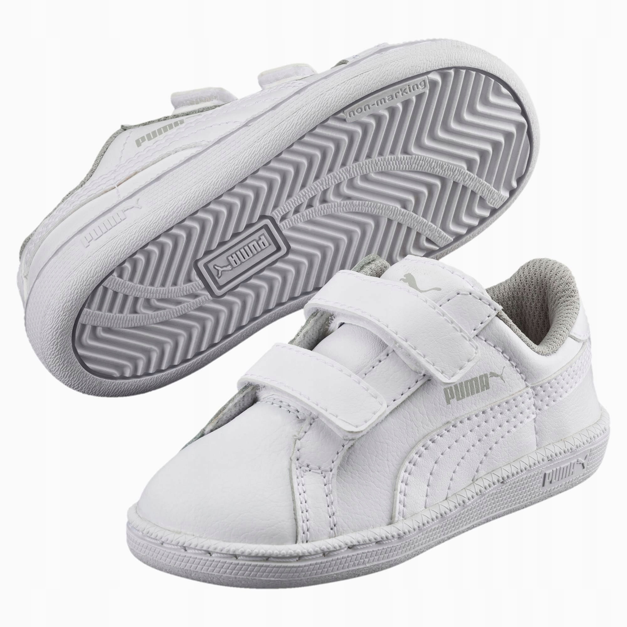 Puma Sportschuhe für Kinder Smash Fun, weiß 