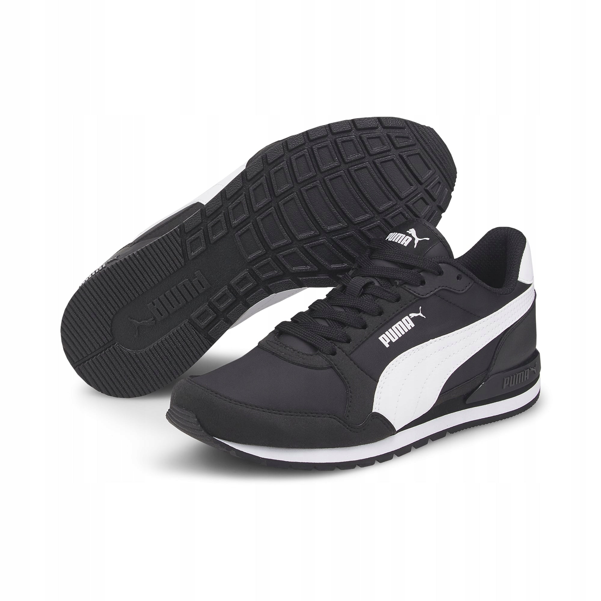 Sportschuhe für Kinder Puma St Runner V3 Nl Jr 384901, schwarz 