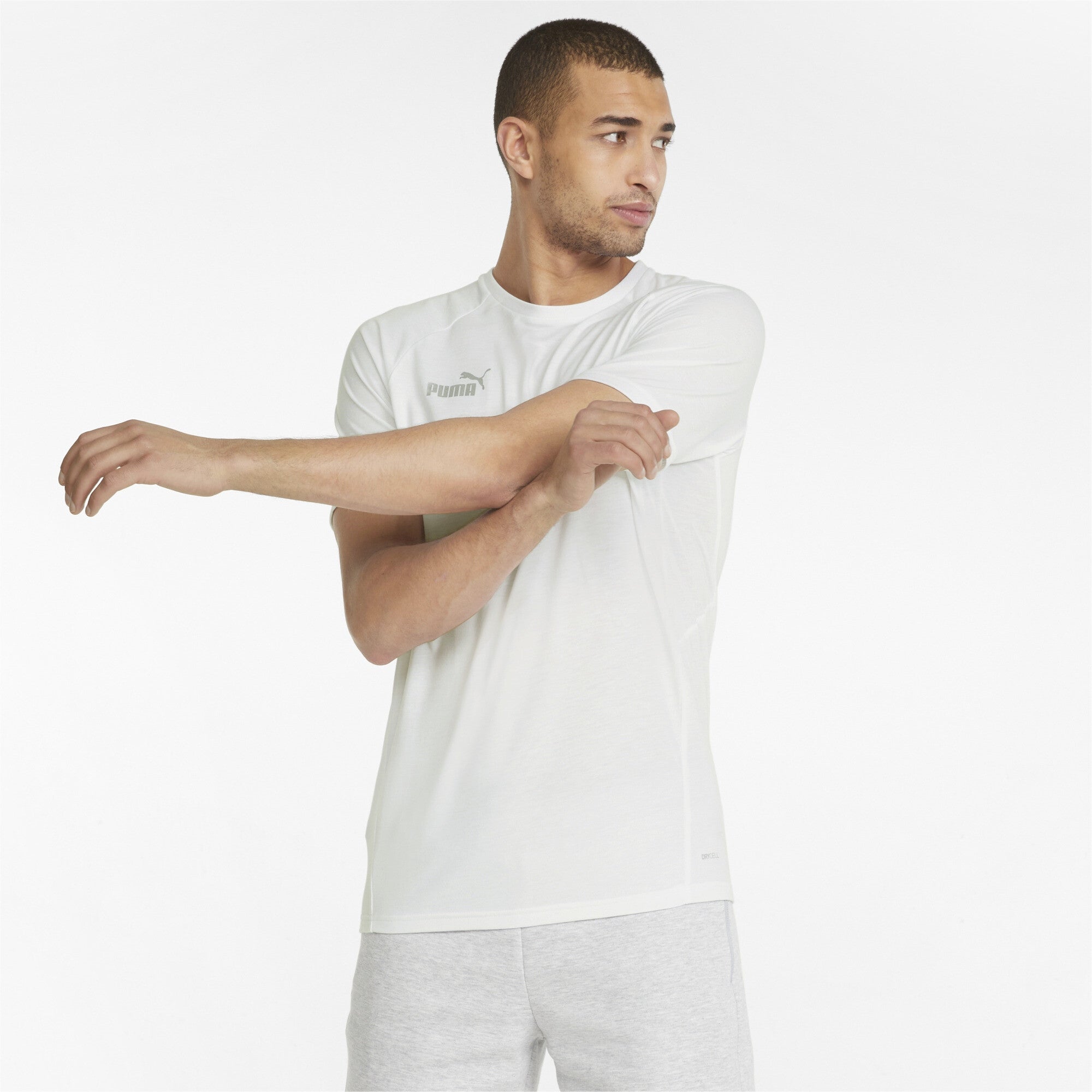 T-Shirt für Herren Puma 65738533, weiß 