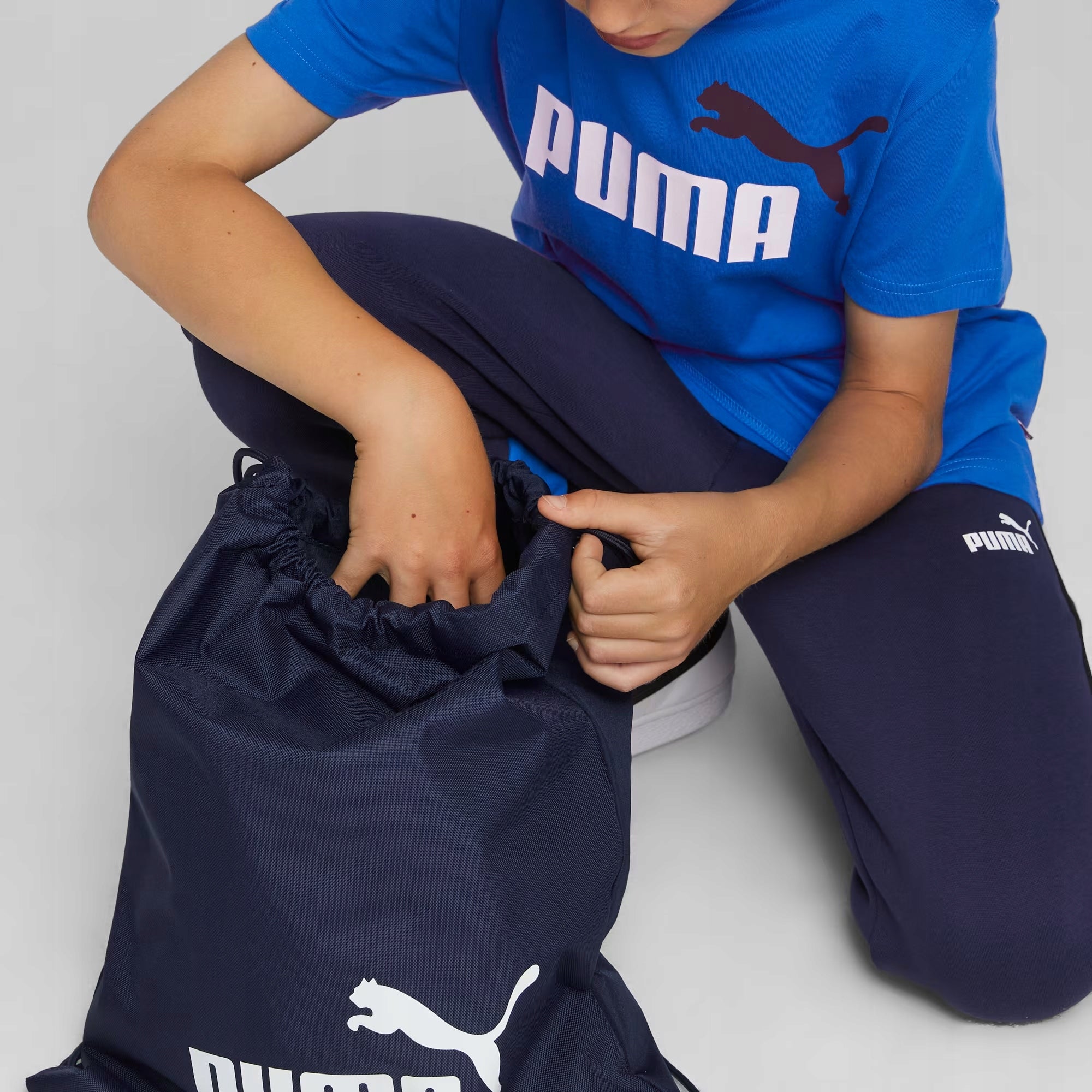 PUMA PHASE GYM SACK SPORTS BAG SHOE BACKPACK WOMEN'S CLOTHES MEN Brand Puma
