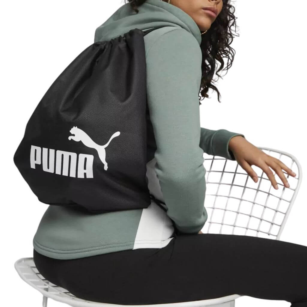 PUMA PHASE GYM SACK Shoe Bag Training Sports Clothes Youth