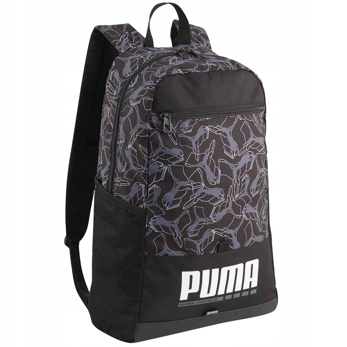 PUMA PLUS BACKPACK 090346 07 CITY BACKPACK SCHOOL SPORTS BLACK