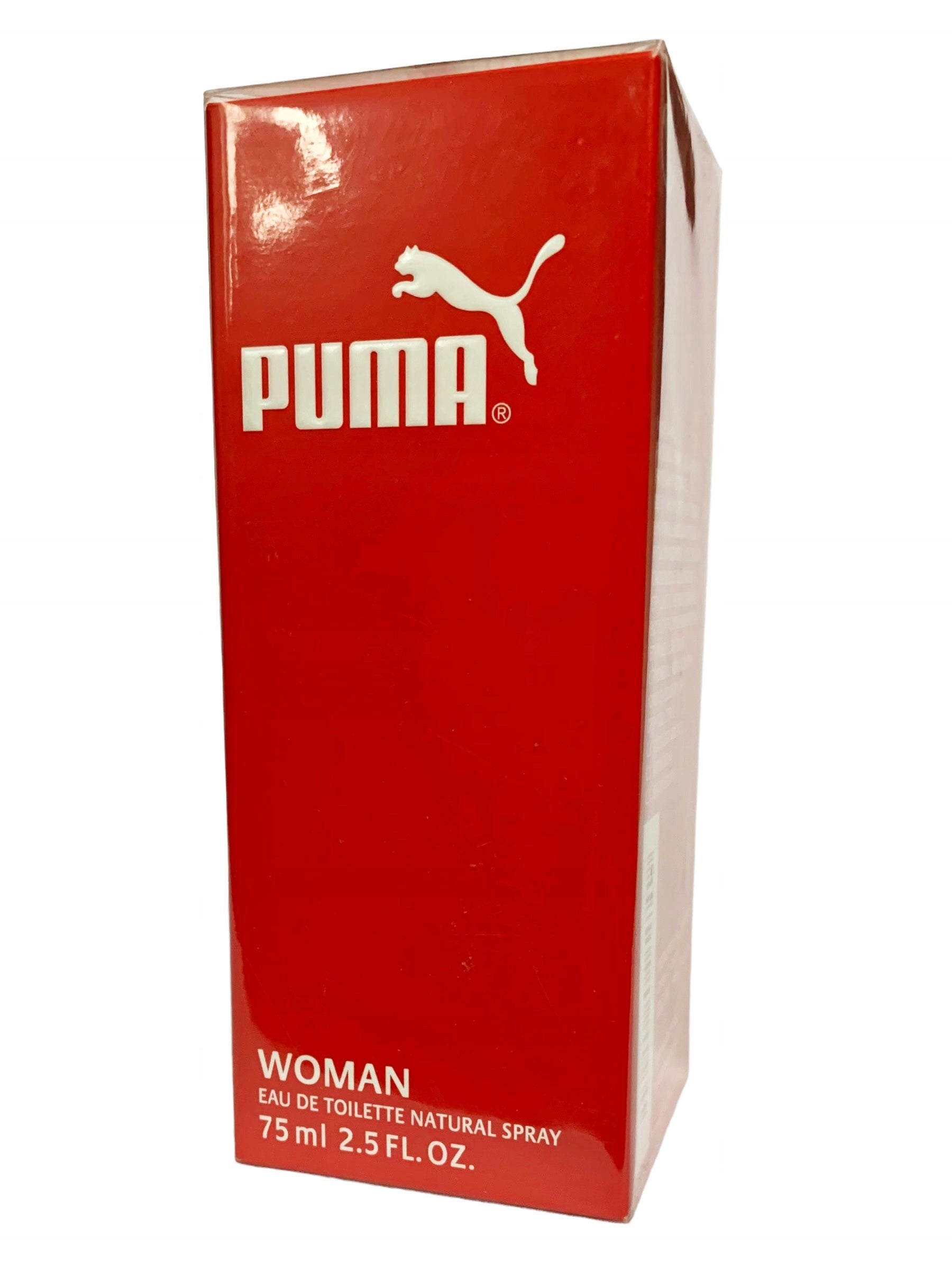 PUMA RED AND WHITE WOMAN 75 ML EAU DE TOILETTE UNIQUE Packaging status original