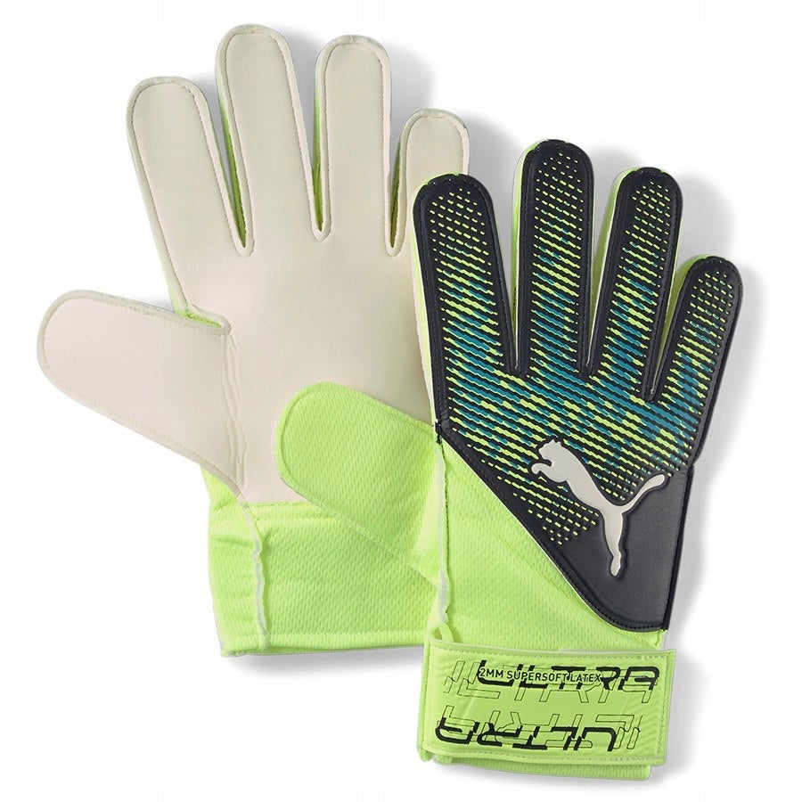 Puma Handschuhe Ultra Grip Gelb Blau 041817 01 041817 01/9 