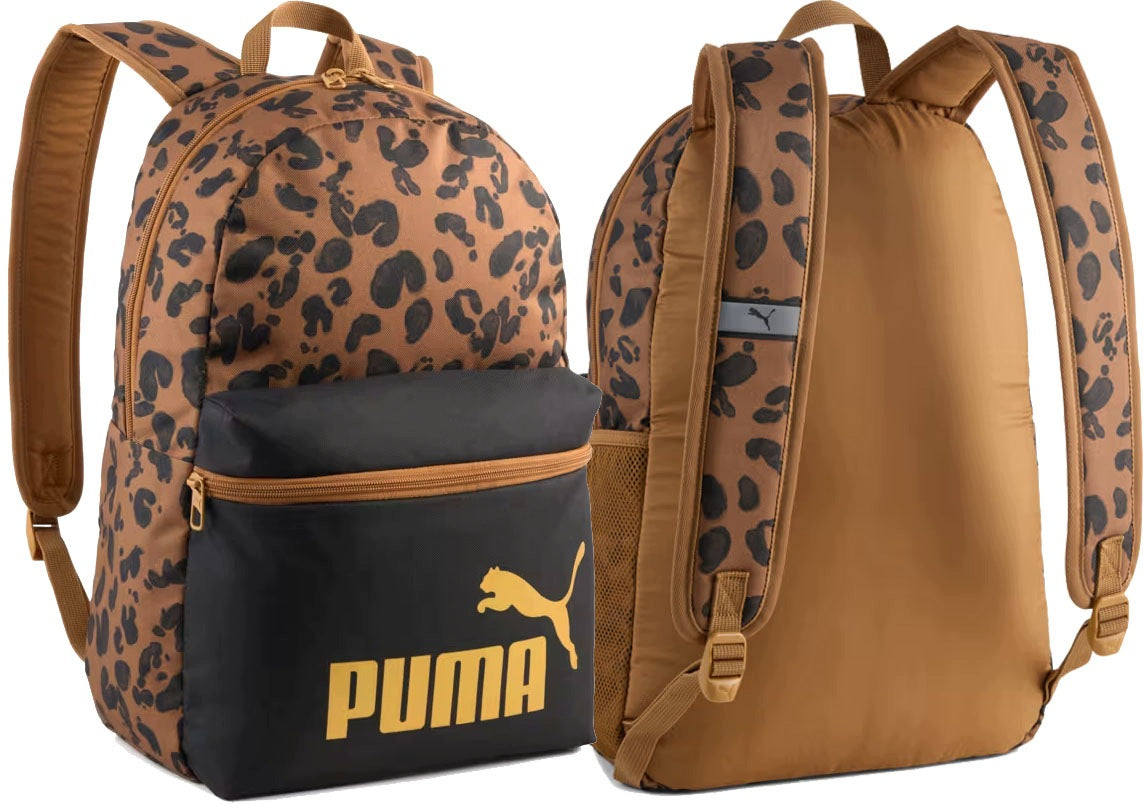 PUMA SCHOOL BACKPACK FOR TRIP PUMA CORE PANTHERA CENTKI LEOPARD LARGE